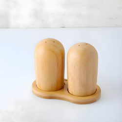 Wooden Salt Shakers Set